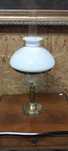 Stara lampa naftowa secesyjna