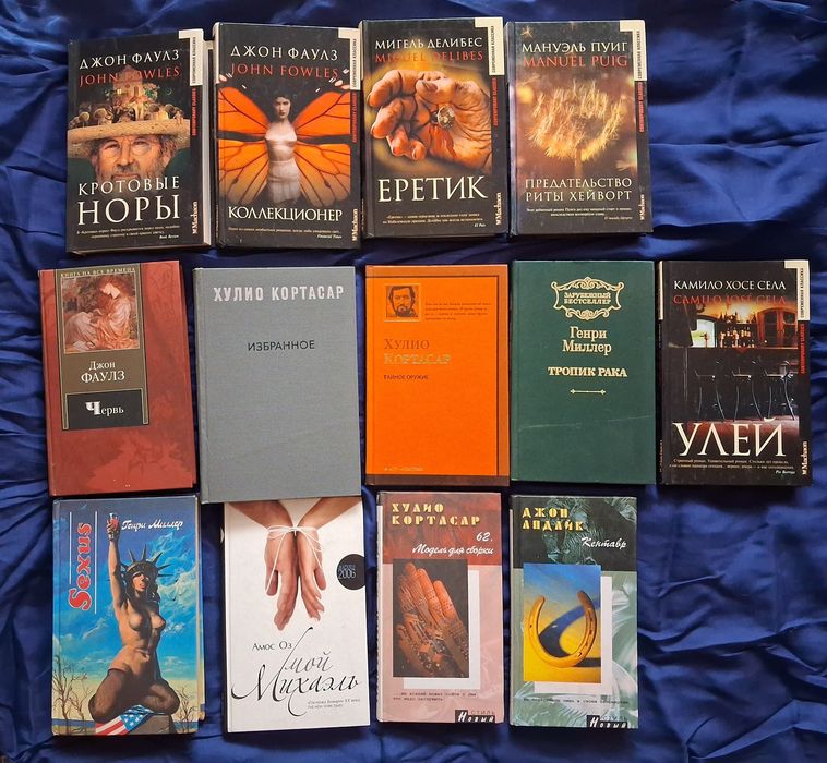 Кортасар Миллер Фаулз Апдайк