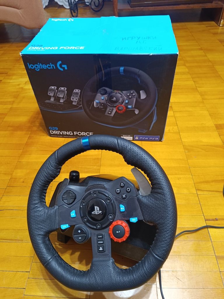 Ігрове кермо Logitech g29 driving force