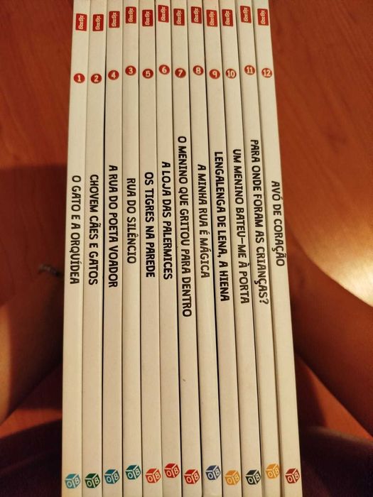 Colecção 12 livros "Na minha Rua"