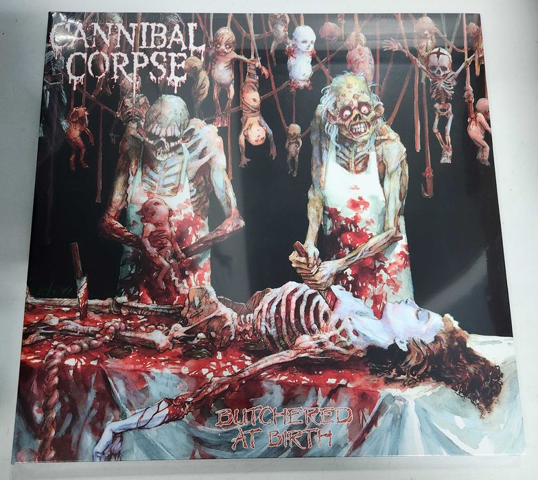 CANNIBAL CORPSE "Butchered At Birth" 12"LP six feet under