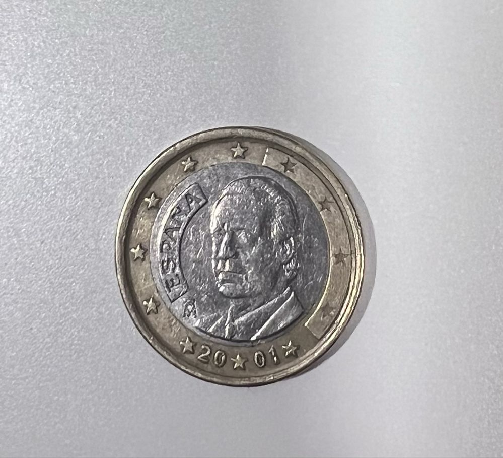 Moeda 1€ Espanha 2001
