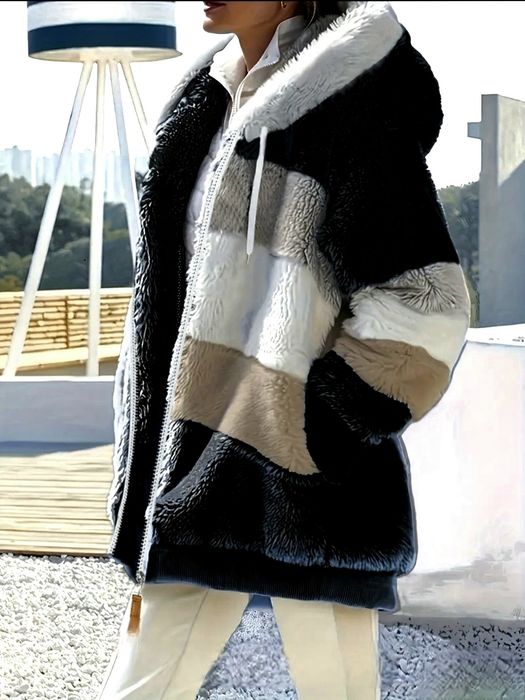 OVERSIZE теплая мягкая уютная куртка трикотаж