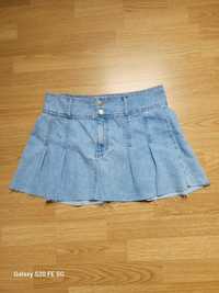 Spódniczka mini jeans Bershka