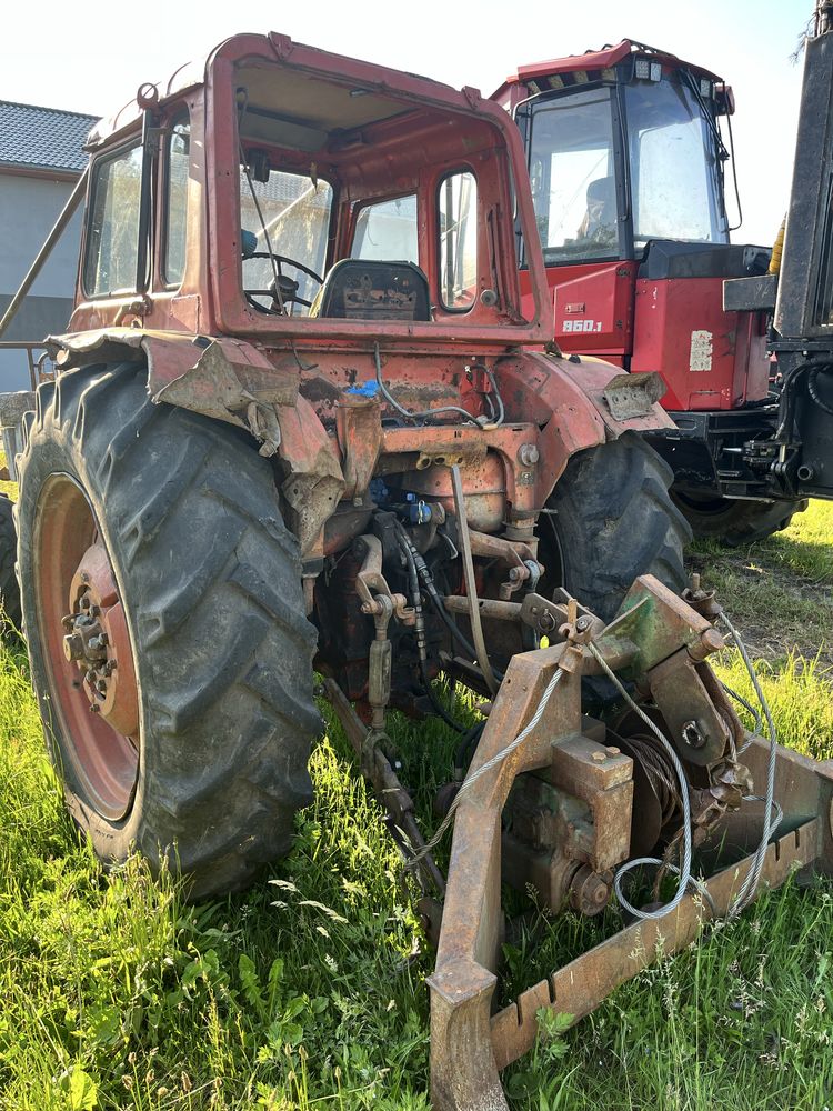 Ciagnik MTZ 82 + wciagarko - myglarka