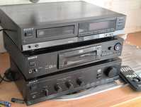 CD player + DVD player + Amplificador