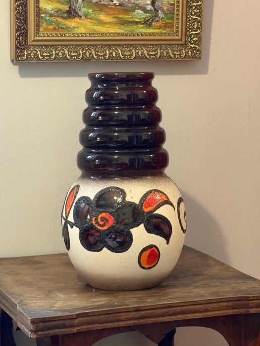 wazon Scheurich Fat Lava  model 269-40 lata 70 XX wieku