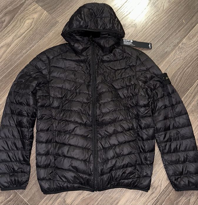 Stone Island micropuffer black