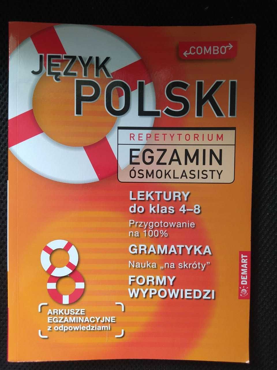 Podręczniki do egzaminu ósmoklasisty - fizyka ta język polski