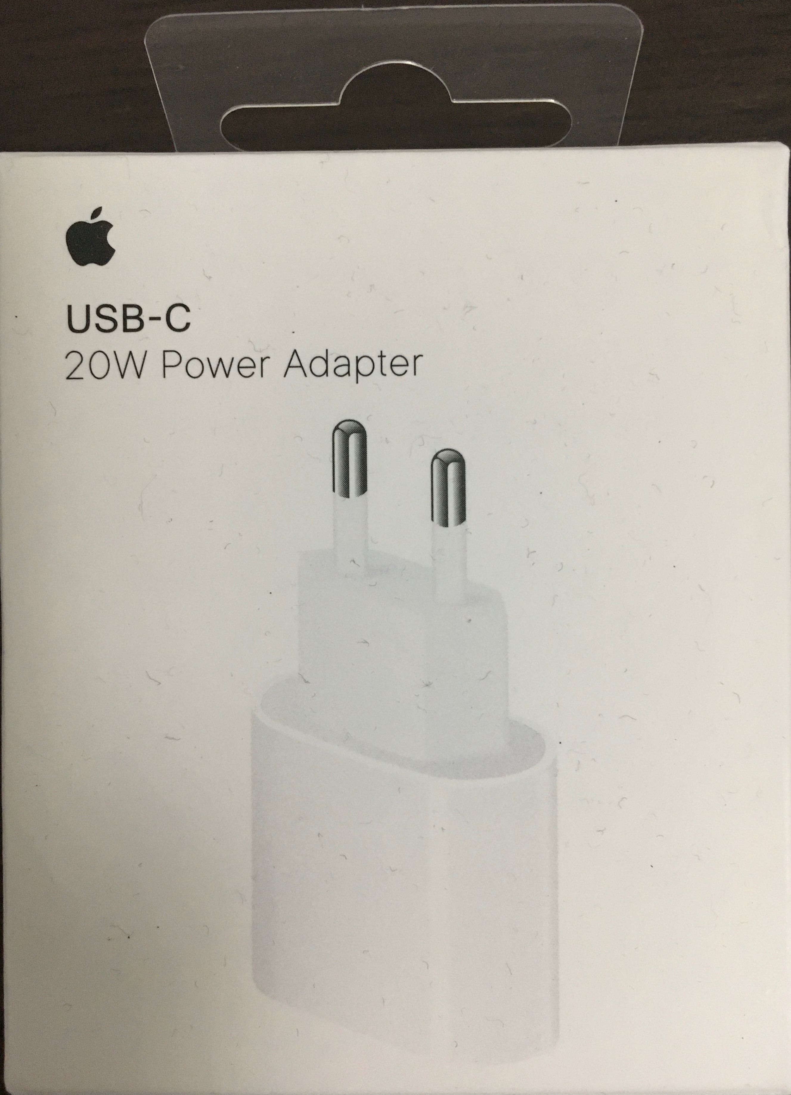 Carregador branco de 20w Apple