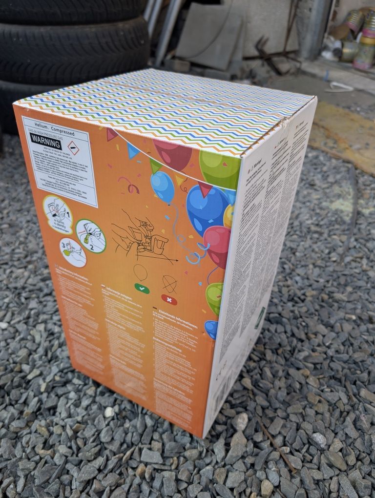 BUTLA Z HELEM 0,42 m3 +balony + wstążki