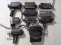Zestaw kamer vintage Eumig, Bolex, Kodak, Konica, Sankyo,
