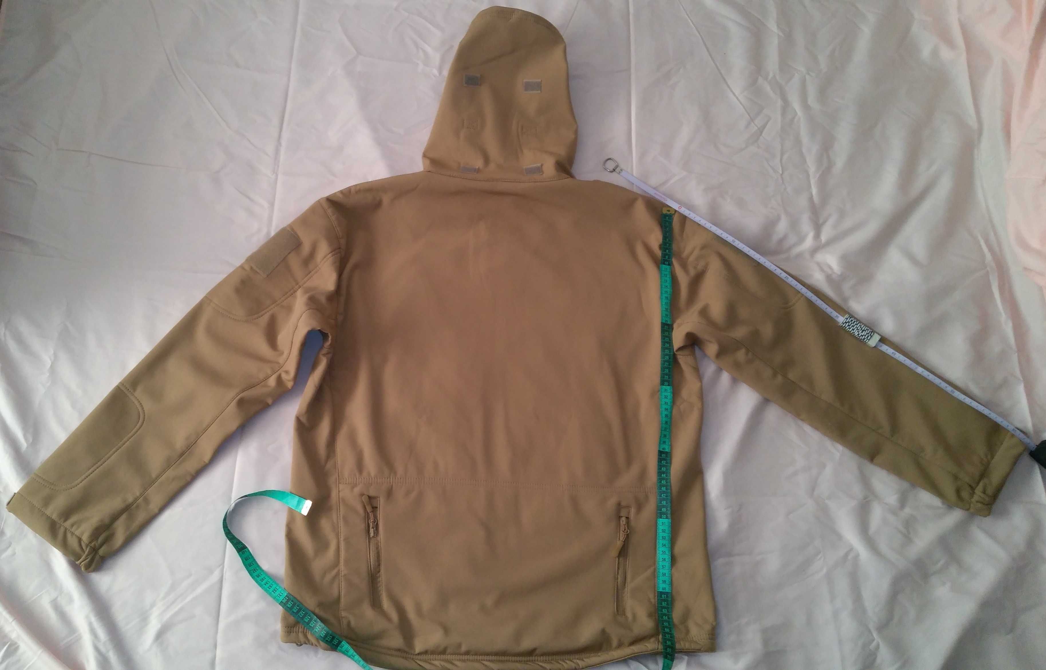 Костюм (куртка,штани) тактичний Softshell на флісі_розм. 2XL(52) койот