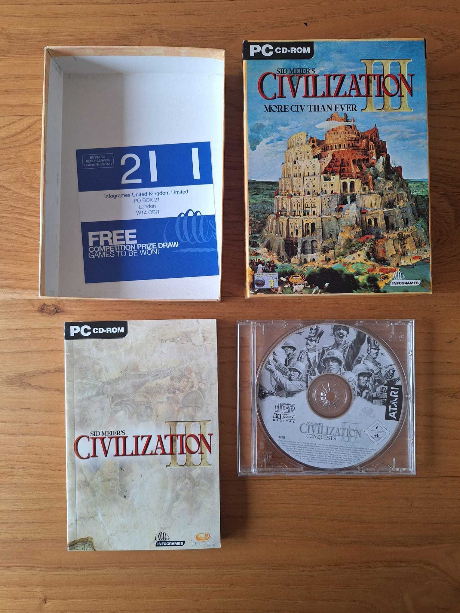 Jogo PC Big Box: Civilization III