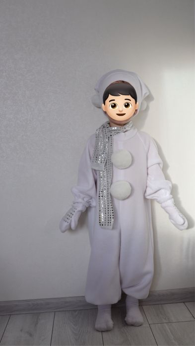 Новорічний костюм сніговика
