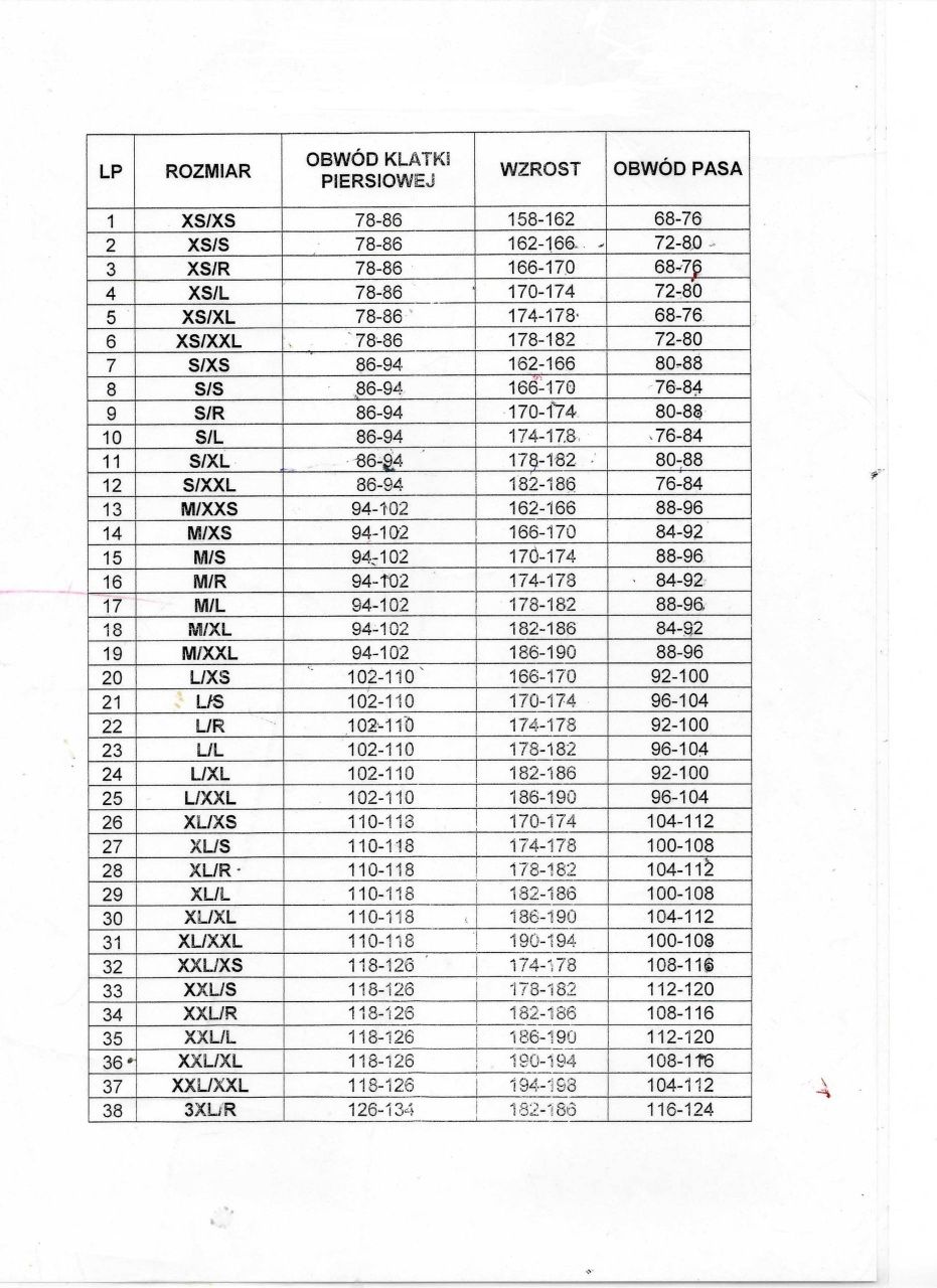 Mundur polowy letni 124 L/MON