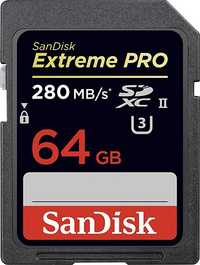 SanDisk - Cartão de Memória Extreme PRO 64GB SDXC UHS-II