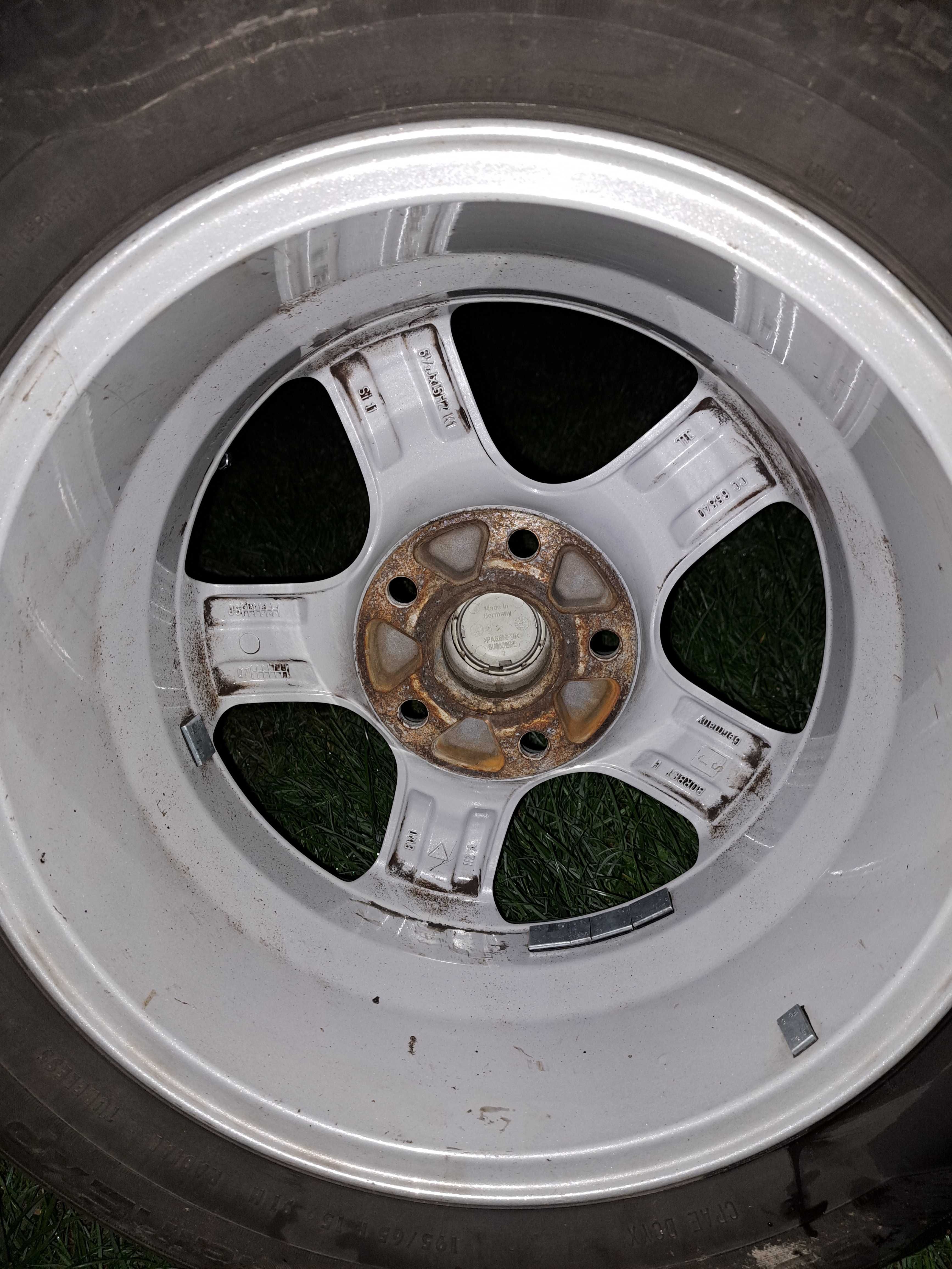 Koła 195/65/15 Alufelgi 5x112 + opony Uniroyal RainExpert 3, VW, ET 40