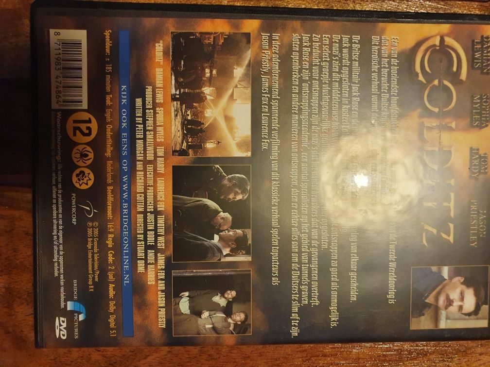 Box DVD Filmy wojenne Colditz, Haven, Entrusted