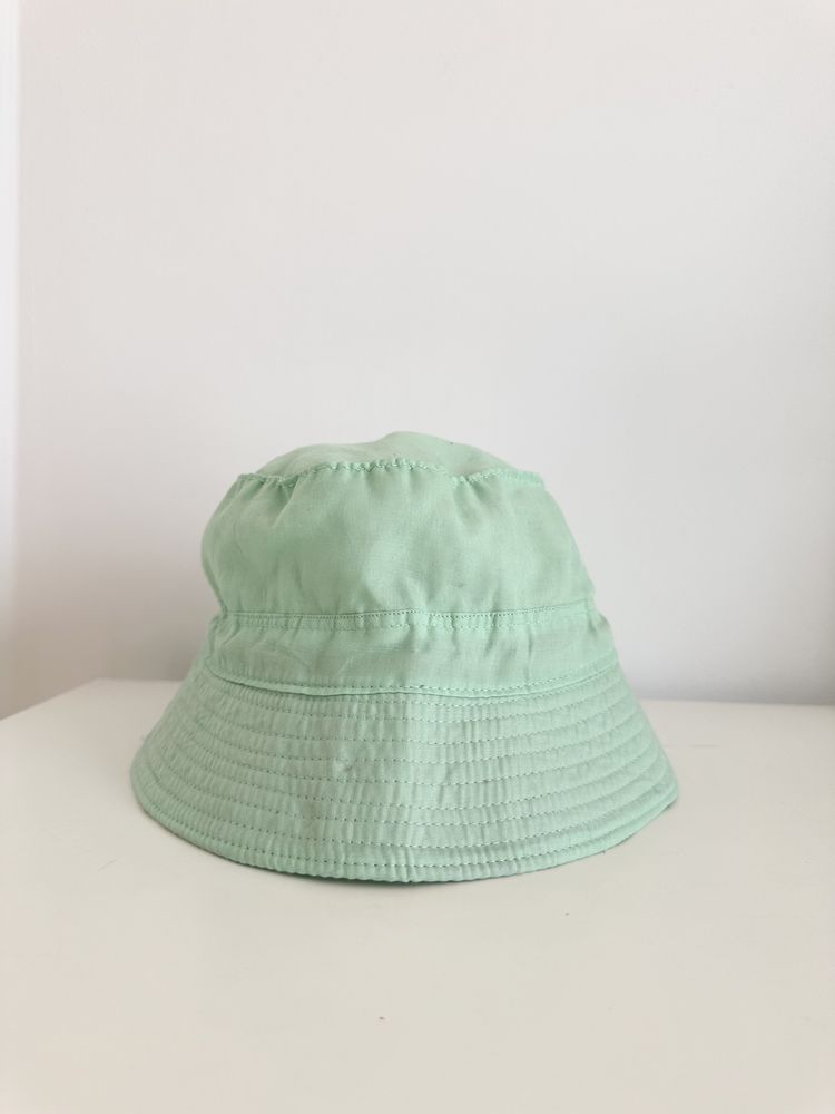 Miętowy kapelusz bucket hat czapka unisex na lato letnia letni wakacje