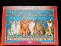 Puzzle castorland 500 Cat aristocracy