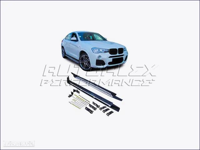 Estribos Laterais BMW X3 F25 / X4 F26  AAP50384