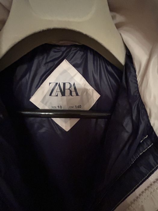 Пальто, пуховик для дівчинки Zara, р.140