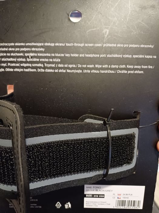 Opaska pokrowiec na telefon do biegania