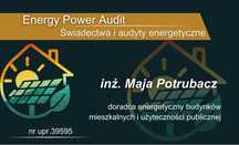 Świadectwa energetyczne Audyty Termowizja Doradztwo Energetyczne