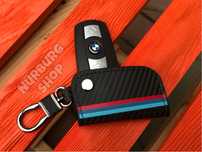 Выкидной чехол на ключ BMW M карбон Е60 Е61 Е70 Е71 Е87 Е90 Е91 Е92