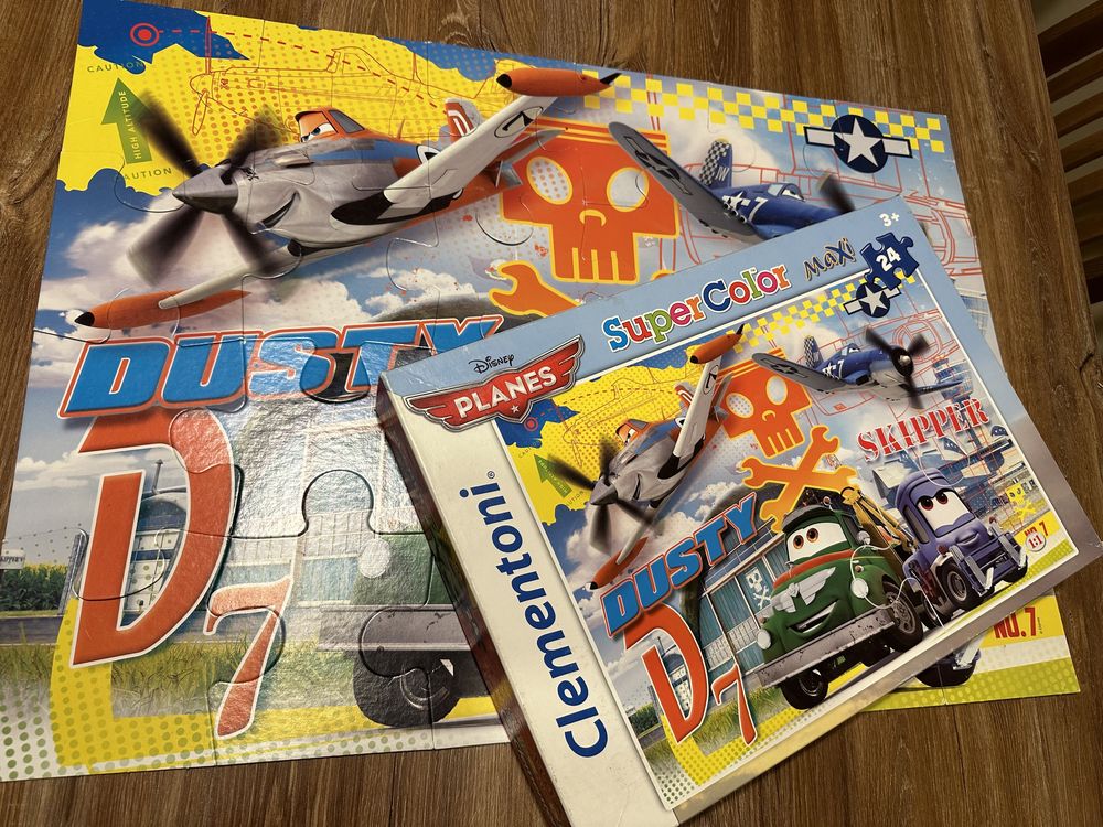 Puzzle Maxi 24 Clementoni Dusty samoloty