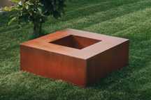 Palenisko Ogrodowe NA PREZENT Corten 80cm Grill Ognisko 5Kijków