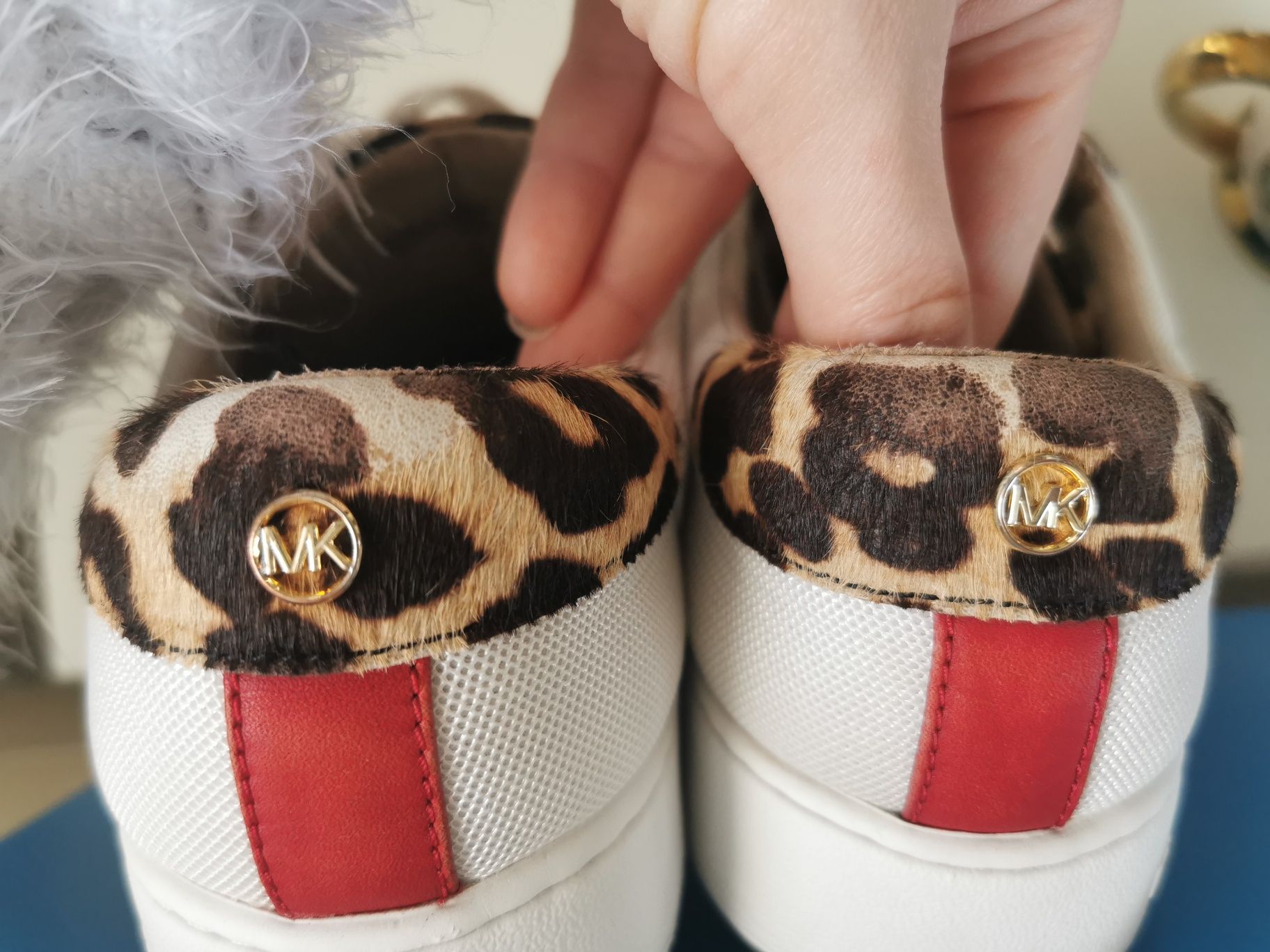 Buty Michael Kors r. 37 sneakersy Irving Stripe