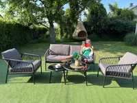 Zestaw mebli ogrodowych Porto sofa fotel ława (W)
