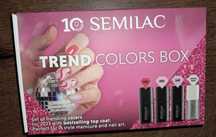 NOWY zestaw Semilac Trend Colors Box - idealny na prezent!