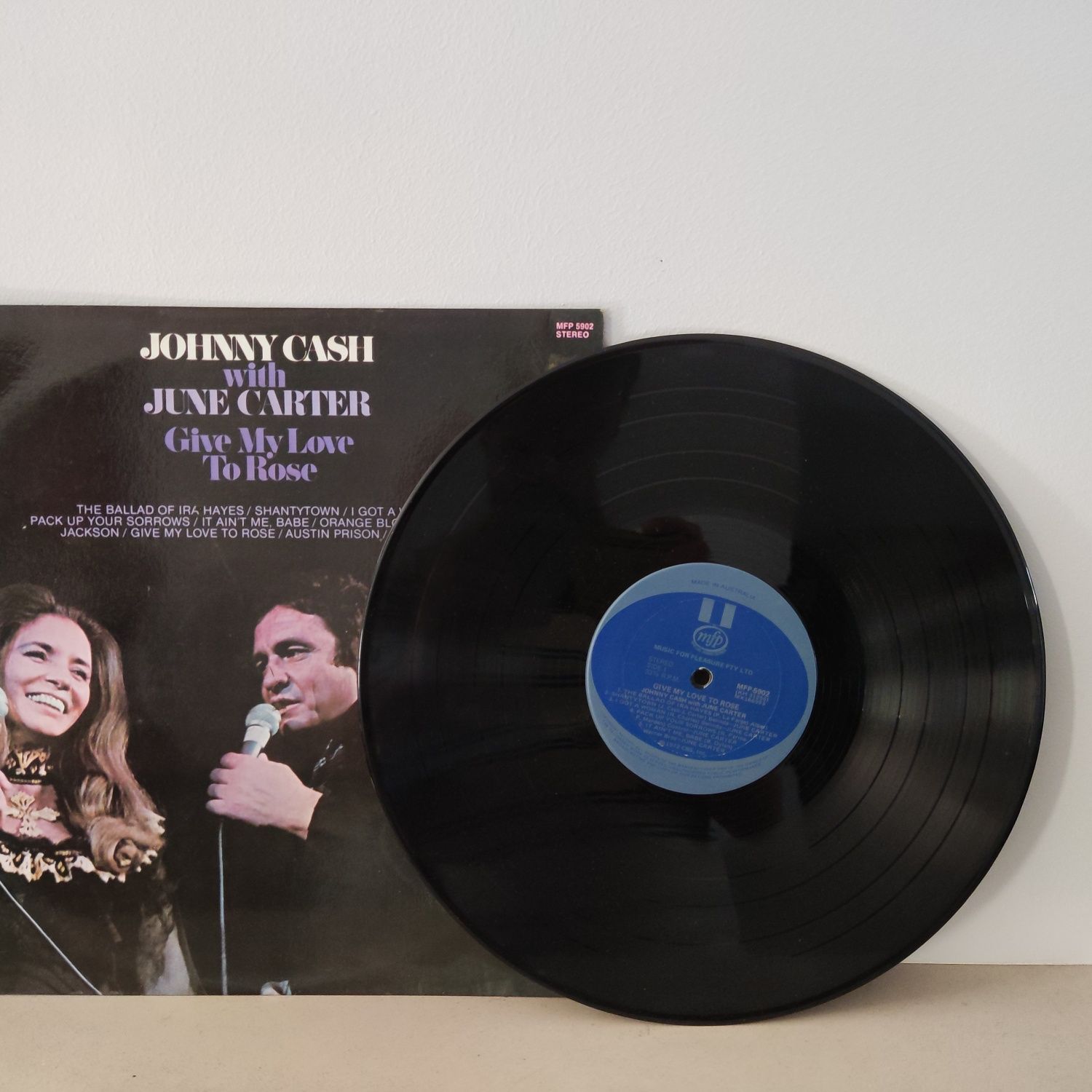 Johnny Cash With June Carter (Australia) Disco de Vinil (vinyl)