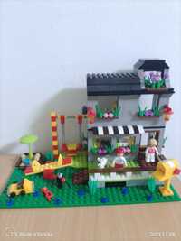 Набір конструктора Лего lego сімейний дім,площадка,меблі,чоловічки,иг