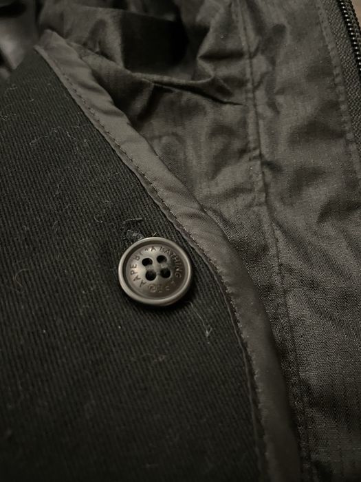 Aape by a bathing ape куртка мужская с подкладом