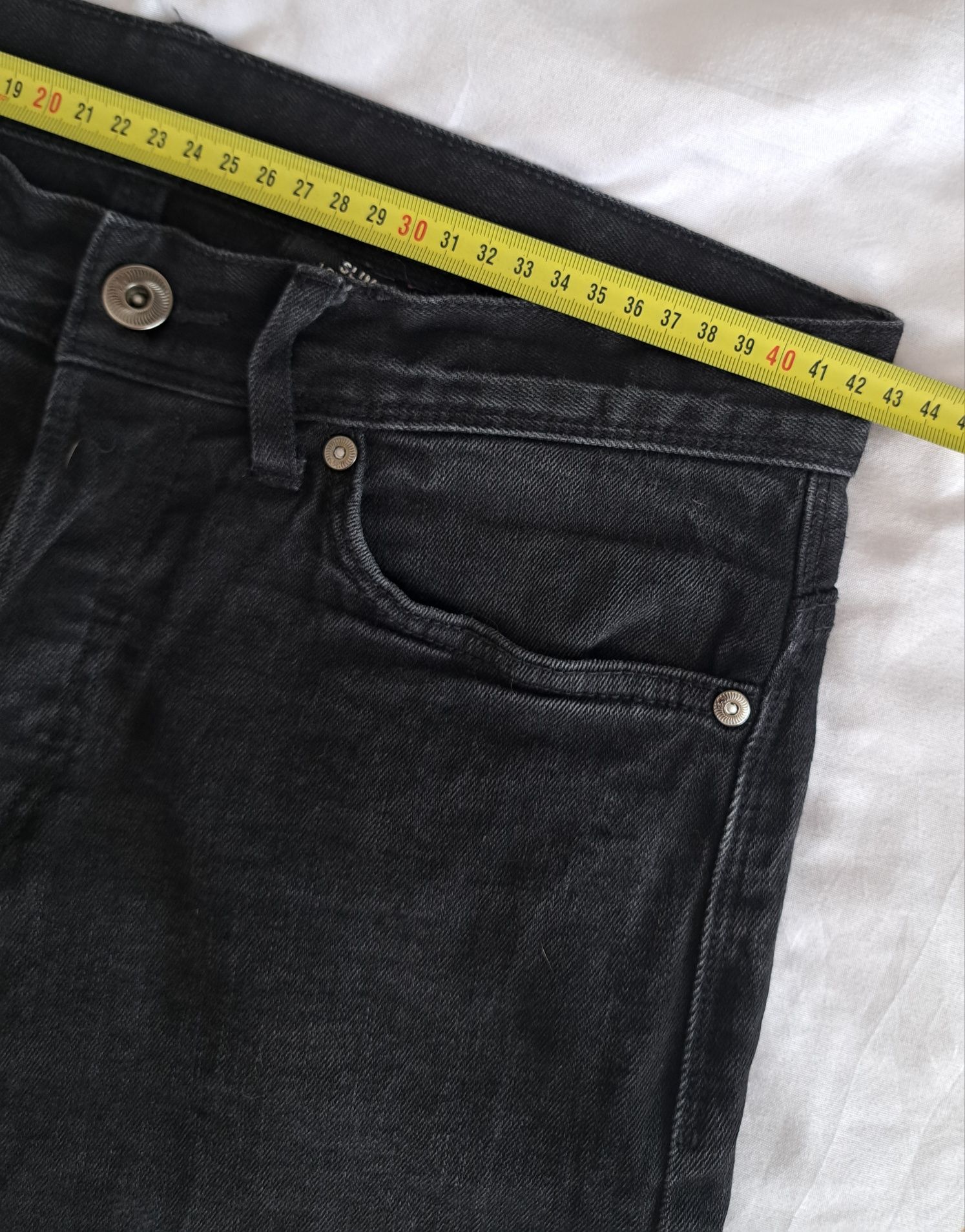Spodnie damskie jeans H&M L
