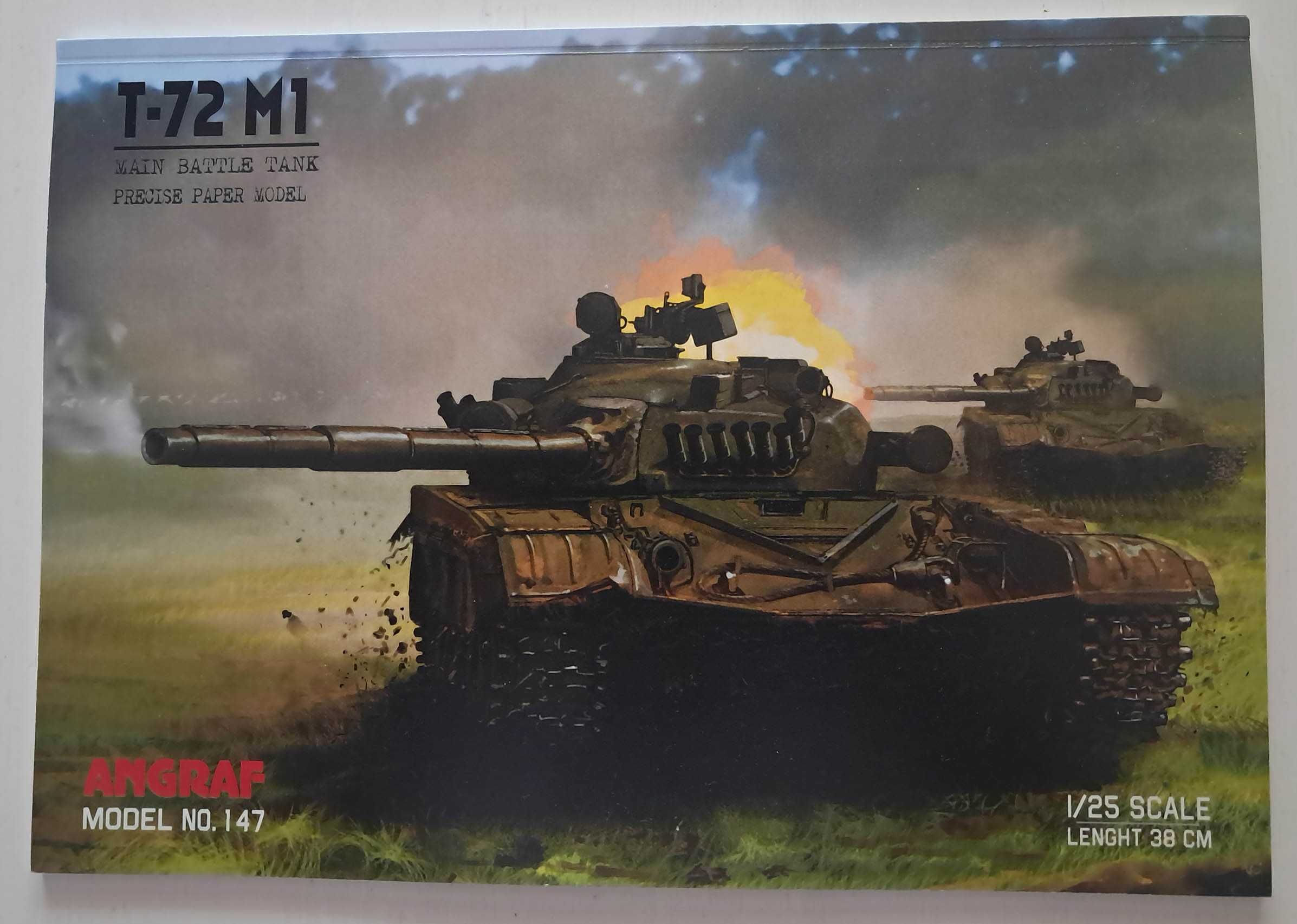 Zestaw 5 modeli kartonowych pojazdów wojskowych