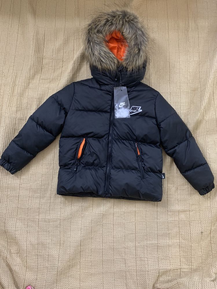 Деми, Зима куртка- пуховик  Nike  от 104 по 170 р