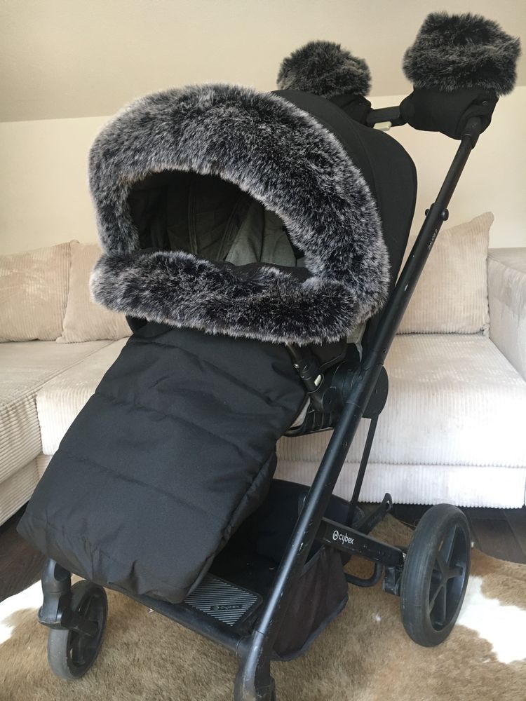 Конверт зимник чехол на ножки cybex balios Priam lux mios talos melio