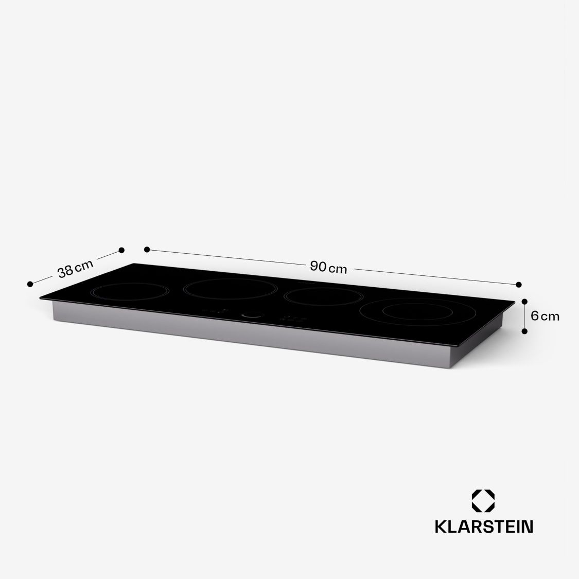 Плита склокераміка Klarstein з Німеччини / инфракрасная с Германии