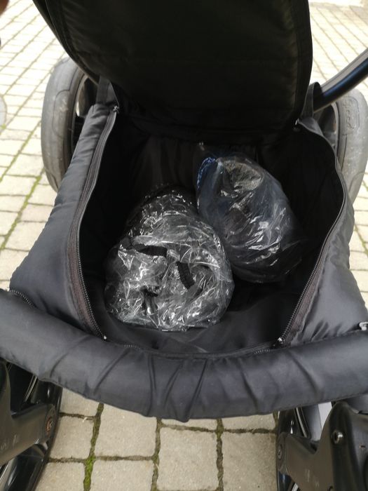 Wózek Bebetto Luca 2w1 plus dodatki.