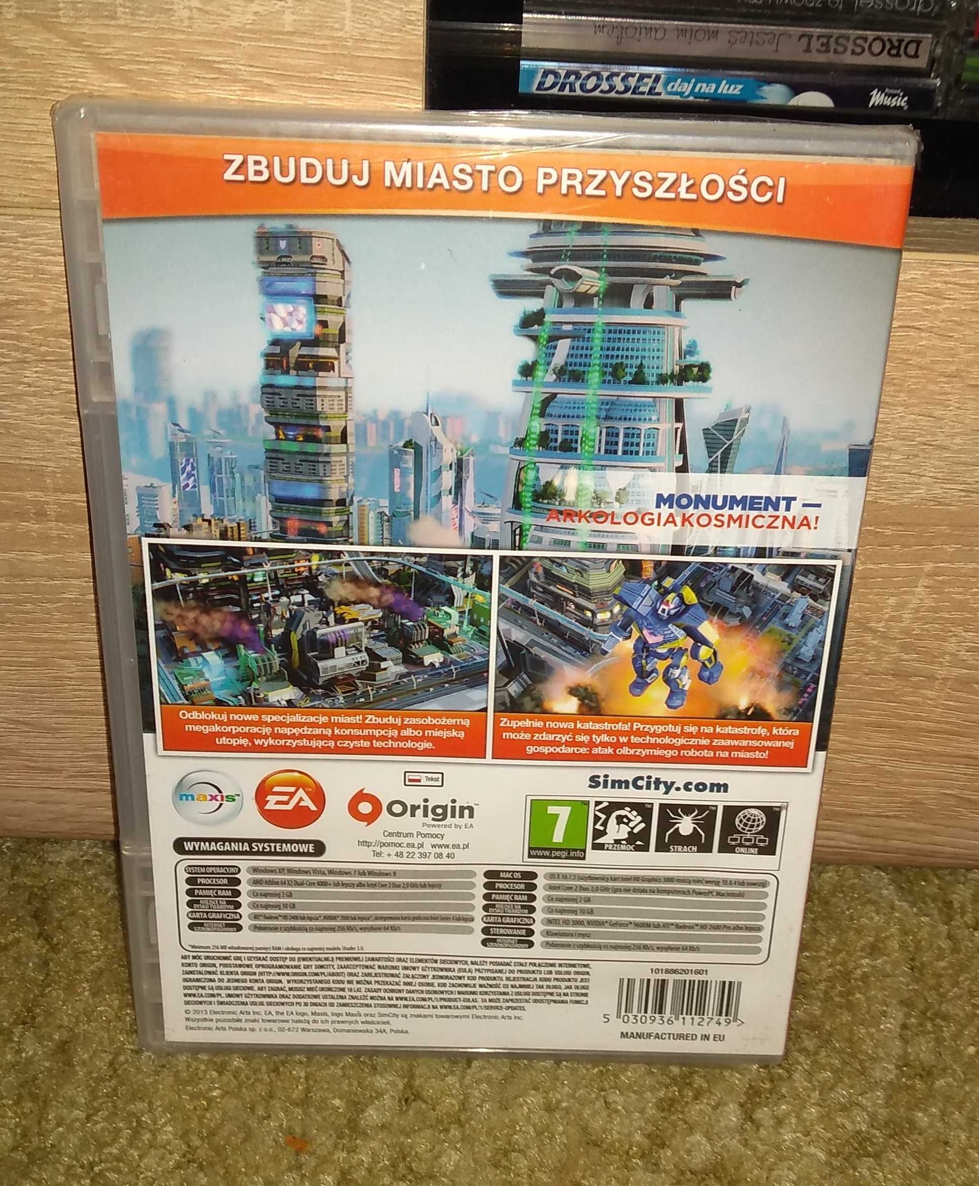 SimCity Miasta Przyszłości PL / NOWA / FOLIA