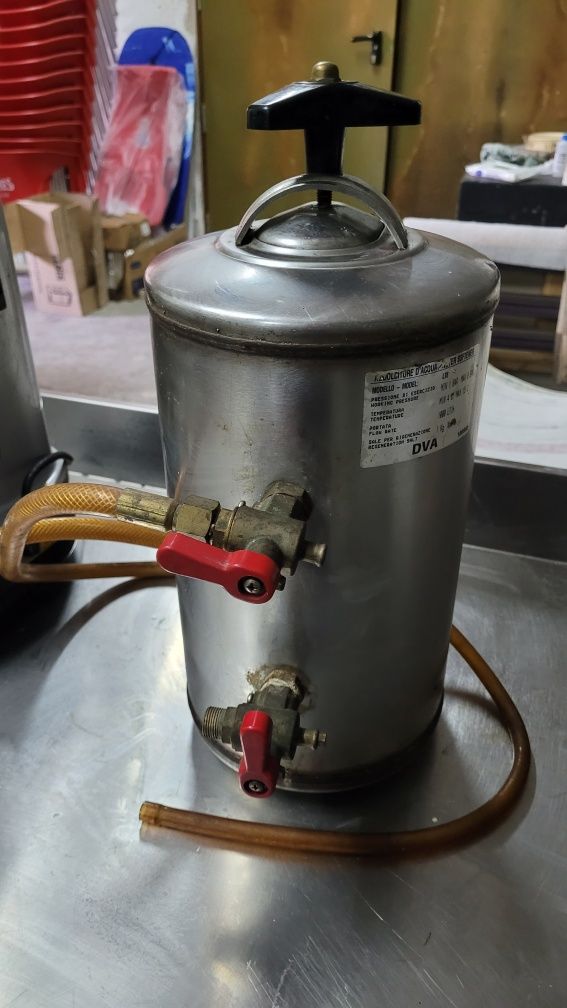 Bancada de apoio para máquina de café com tulha + moinho e depurador