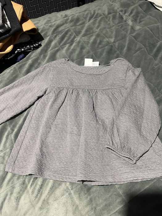Paczka rzeczy dziewczynka 116 122 zara h&m reserved polecam
