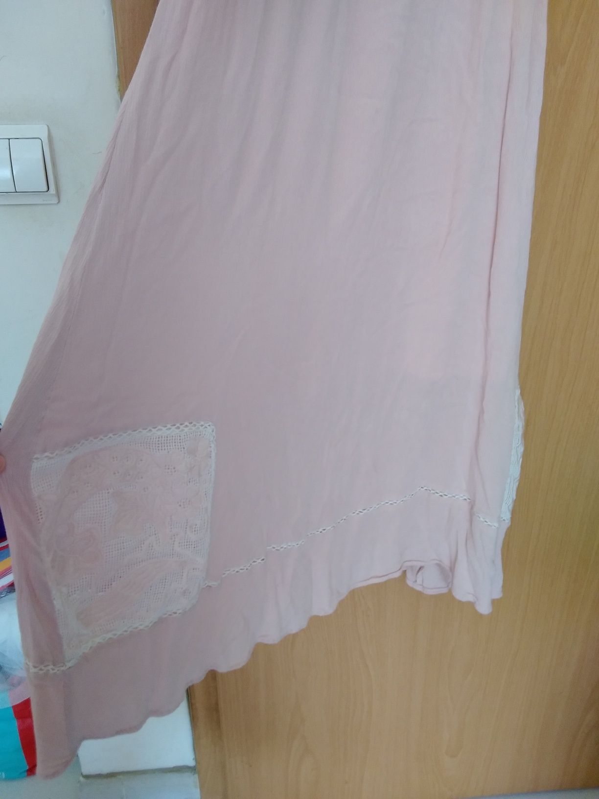 Vestido ANANY rosa tam. S