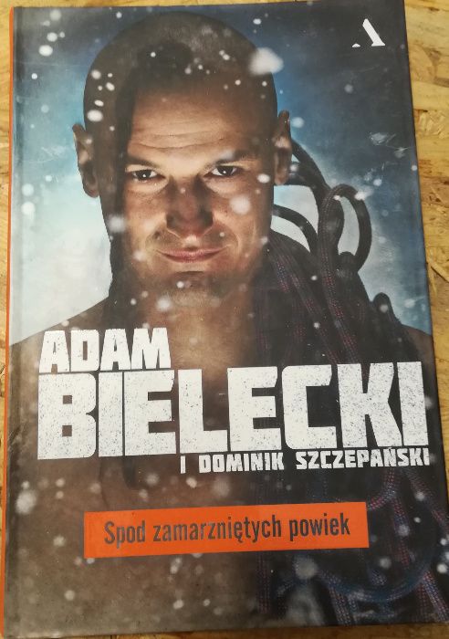 Książka Spod zamarzniętych powiek.-Adam Bielecki