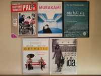 Płyty DVD - Obywatel, Ida, Kultowe komedie PRL-u Rejs, Haruki Murakami